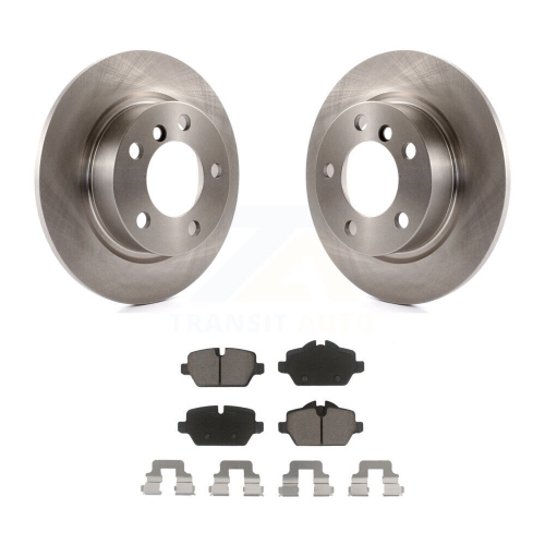 Rear Disc Brake Rotors And Ceramic Pads Kit For Mini Cooper Countryman Paceman K8C-102103