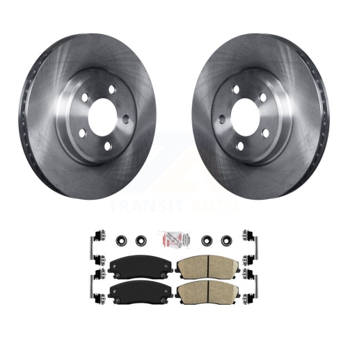 Kit disque de frein avant et plaquettes en céramique pour Dodge Chrysler 300 Charger Challenger Magnum 8&nbsp;A-104204