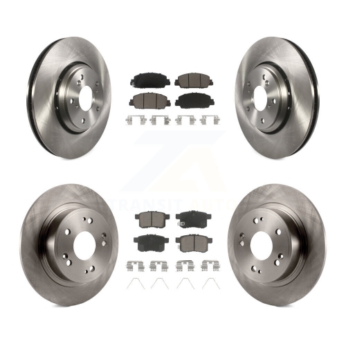 CMX  Front Rear Brake Rotor Ceramic Pad Kit for Honda Accord Hybrid Ex-L Touring K8C-100989