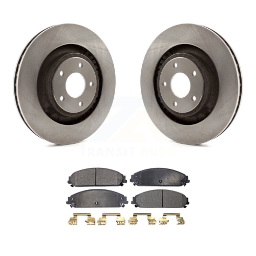 Front Disc Brake Rotors And Semi-Metallic Pads Kit For Dodge Chrysler 200 Caliber Avenger K8F-100232