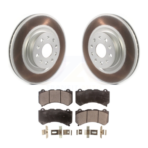 Kit de plaquettes en céramique pour disque de frein avant pour Cadillac CTS Vsport Premium 16 avec propulsion KGT-102049