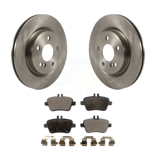 Rear Disc Brake Rotor Semi-Metallic Pad Kit For Mercedes-Benz GLA250 CLA250 INFINITI QX30 K8F-102808