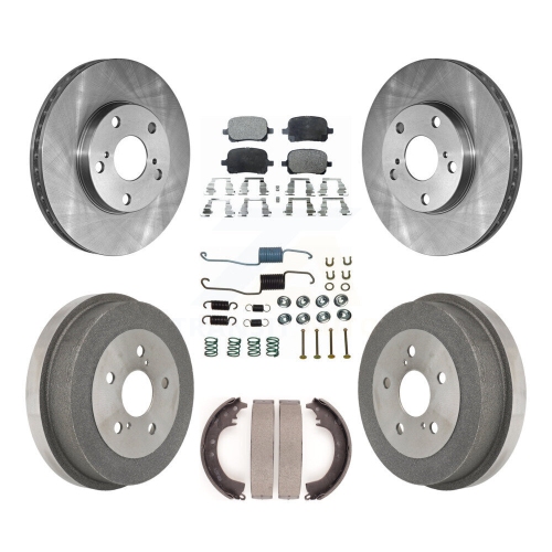 Disques de frein avant arrière semi-métalliques pour Toyota Solara 2,2&nbsp;L K8F-102084 1999-2001