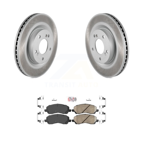 Front Coated Disc Brake Rotors And Ceramic Pads Kit For Mitsubishi Eclipse Galant KGA-100750