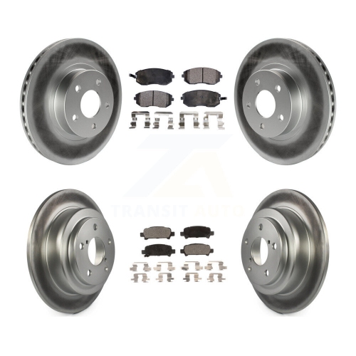 Plaquettes de frein avant recouvertes de céramique pour Subaru Impreza Outback RS TS KGT-100831 2002-2003