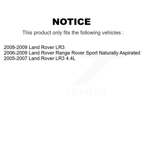 Front Rear Disc Brake Rotors And Ceramic Pads Kit For Land Rover LR3 Range Sport K8C-101520