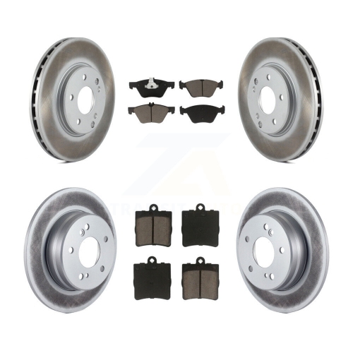 Kit de plaquettes en céramique pour rotor de frein avant enduit arrière pour Chrysler Crossfire Mercedes-Benz SLK320 KGC-100969