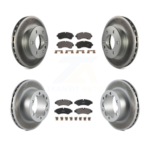 Disques de frein avant à revêtement arrière semi-métallique pour Mercedes-Benz Sprinter 3500 2500 KGF-102627