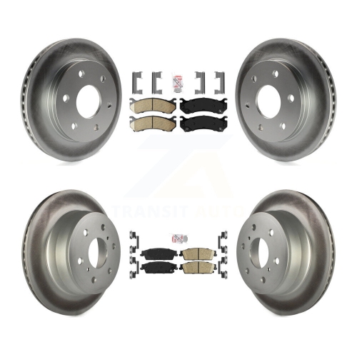 Kit de disque de frein avant à revêtement en céramique pour freins arrière à disque Silverado 1500 de Chevrolet KGA-105057