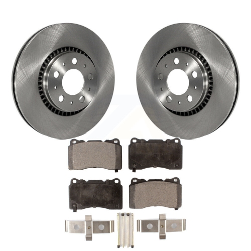 Front Brake Rotor & Semi-Metallic Pad Kit For Volvo V70 R With 305mm Diameter K8F-100351