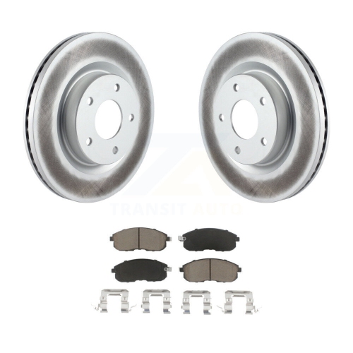 Disques de frein à disque et plaquettes en céramique recouverts à l'avant pour Nissan Altima KGC-100425