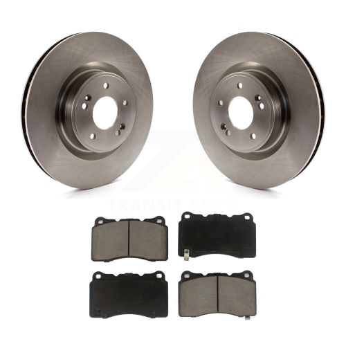 Disques de frein avant et plaquettes en céramique pour Hyundai Genesis Coupe K8C-100377