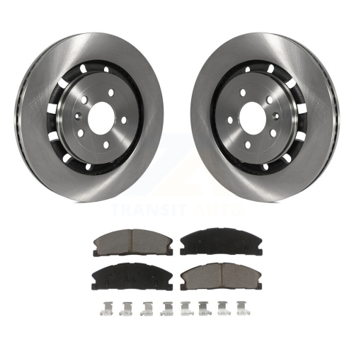 Front Brake Rotors Ceramic Pad Kit For Ford Explorer Flex Taurus Police Interceptor Sedan K8C-100509