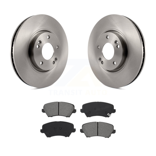 Disques de frein avant et plaquettes semi-métalliques pour Hyundai Veloster Kia forte Koup K8S-102867