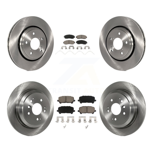 Ensemble de disques de frein avant arrière et plaquettes en céramique pour Honda Passport K8C-101495 2019-2024