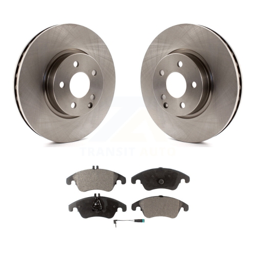 Front Brake Rotor Semi-Metallic Pad Kit For Mercedes-Benz C300 E350 C350 E400 E250 SLC300 K8F-100564