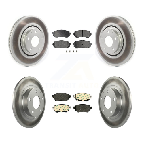 Disques de frein à disque recouverts à l'avant et plaquettes semi-métalliques pour Mazda 6 2021 suralimenté KGF-102767