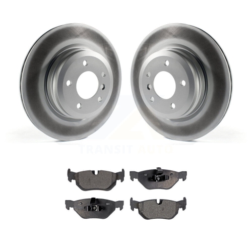 Rear Coat Brake Rotor Ceramic Pad Kit For BMW X1 xDrive28i With 336mm Diameter KGT-102975