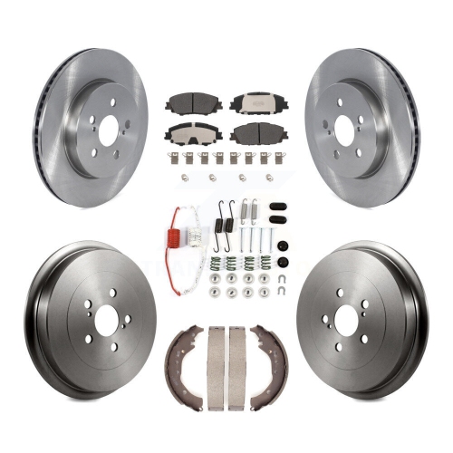 Ensemble de tambours semi-métalliques de frein à disque arrière avant pour Toyota Corolla 2,0&nbsp;L K8F-103725 2019