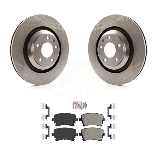Kit de plaquettes semi-métalliques pour rotor de frein arrière pour Audi A6 Quattro avec 330&nbsp;mm Dia K8&nbsp;A-106125