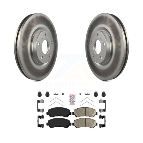 Disques de frein avant recouverts et plaquettes en céramique pour Nissan Maxima KGA-100310