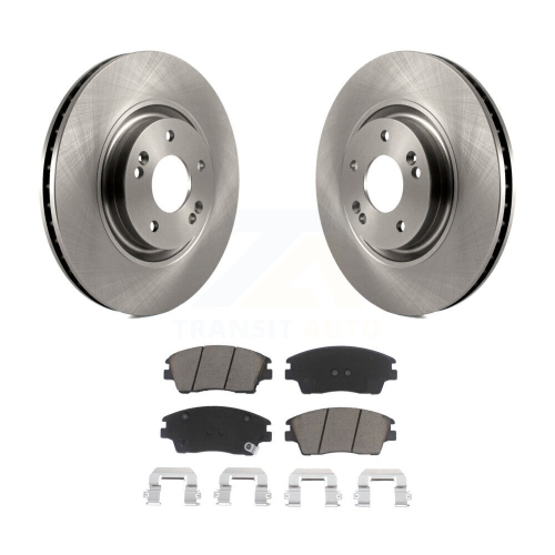 Front Disc Brake Rotors And Ceramic Pads Kit For 2017-2022 Kia Sportage Turbocharged K8C-100603