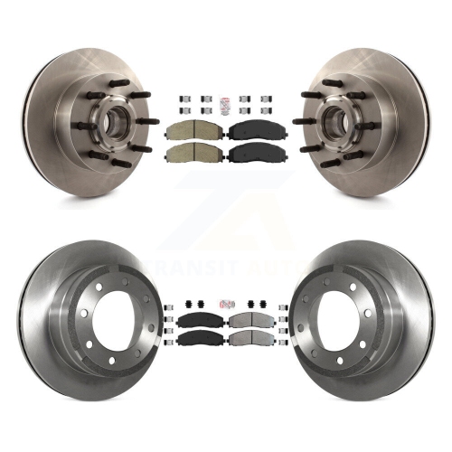 Moyeu de disque de frein avant arrière semi-métallique pour Ford F-350 Super Duty K8&nbsp;A-105851