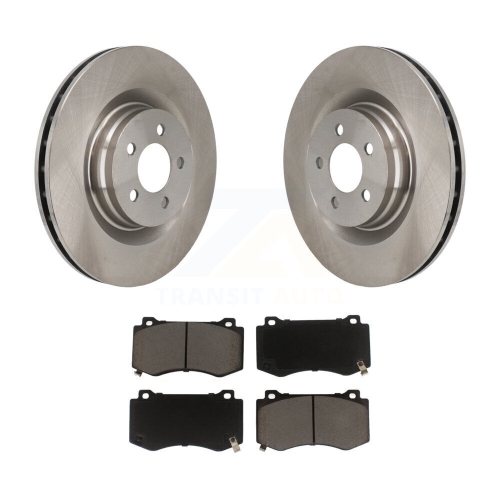 Front Disc Brake Rotor & Ceramic Pad Kit For Dodge Charger Chrysler 300 Challenger Magnum K8C-100069