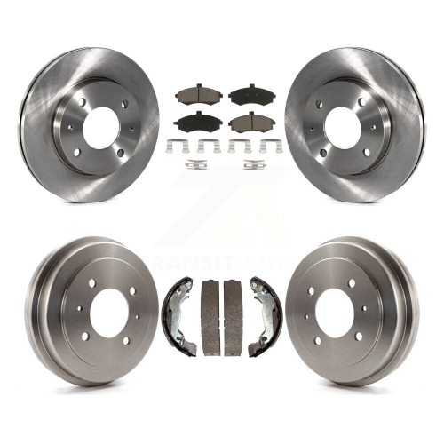 CMX  Front Rear Disc Brake Rotor Ceramic Pad And Drum Kit for Hyundai Elantra Rear Brakes K8C-102467