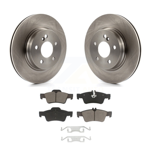 CMX  Rear Brake Rotors & Ceramic Pad Kit for Mercedes-Benz E550 With 300MM Diameter Rotor K8C-102023