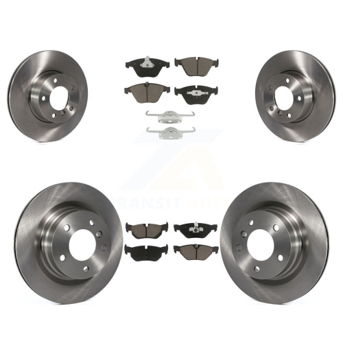 CMX  Front Rear Disc Brake Rotors And Ceramic Pads Kit for Bmw 323I 328I K8C-101299