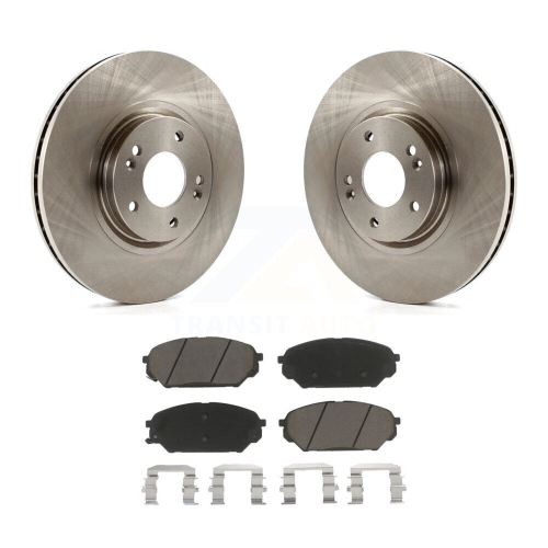 CMX  Front Disc Brake Rotors And Ceramic Pads Kit for 2007-2012 Hyundai Veracruz K8C-100527