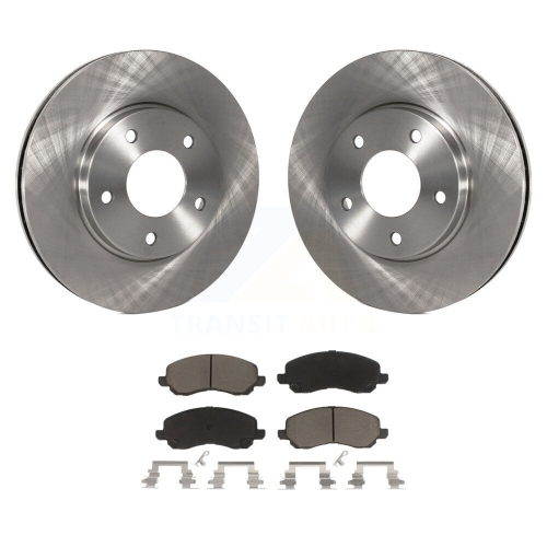 CMX  Front Brake Rotor & Ceramic Pad Kit for Chrysler Sebring Mitsubishi Lancer Galant Eclipse K8C-100275