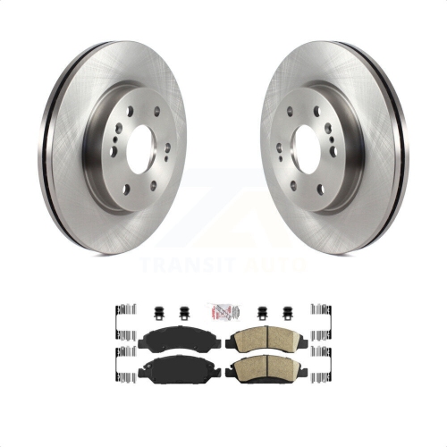 TRANSIT AUTO  Front Brake Rotor & Ceramic Pad Kit for Chevrolet Silverado 1500 Ld With 4 Piston Caliper K8A-106995