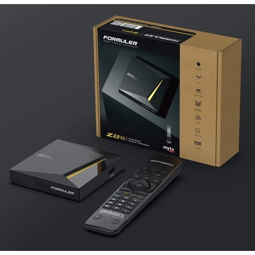 FORMULER Z8 Pro Android Dual Band 5G Gigabit LAN 2GB RAM 16GB ROM 4K Smart Learning Remote with