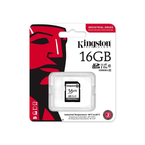 Kingston Industrial 16 GB SDHC Card