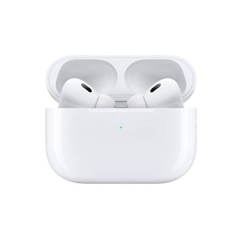 Refurbished - Apple AirPods Pro (2nd generation) Noise Cancelling True Wireless Earbuds with USB-C MagSafe Charging Case