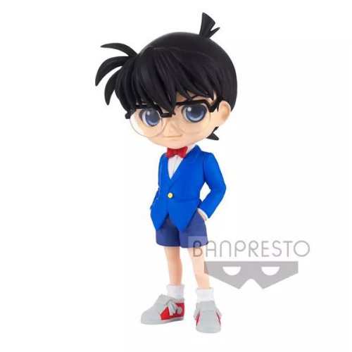 BANPRESTO  - Case Closed Conan Edogawa Q Posket Version A Statue [Collectables] Figure, Collectible