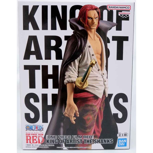 One Piece 9 Inch Static Figure King Of Artist - Shanks Film Red