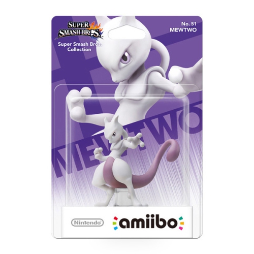 Mewtwo - Super Smash Bros - amiibo