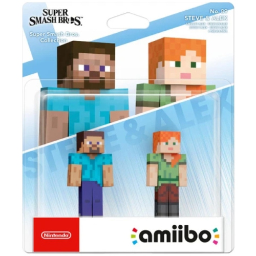 Steve & Alex - Super Smash Bros Series - amiibo