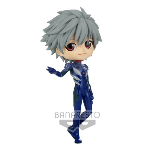 BANPRESTO  - Evangelion Theatrical - Q Posket - Kaworu Nagisa Plugsuit Version A Statue [Collectables] Figure, Collectible