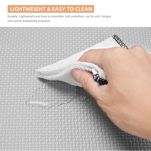 18pcs 1.62 Sqm Puzzle Baby Playmats , Assembled Size 71.38" x 36.42" EVA Foam Play Mat Crawl Floor Mat for Kids Toddler