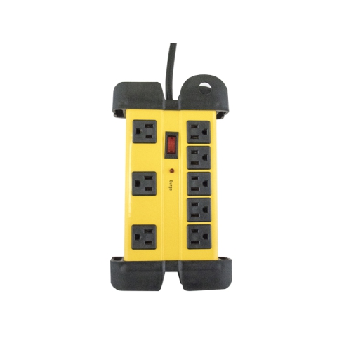 Speedex PG0718S 8 Outlet 6FT 125V 15A 1875W 1200 Joules Surge Protection