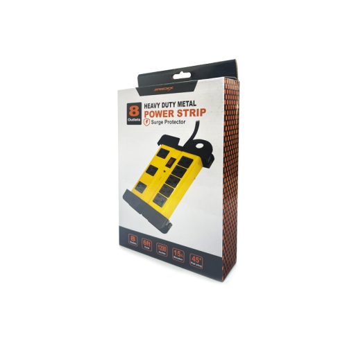 Speedex PG0718S 8 Outlet 6FT 125V 15A 1875W 1200 Joules Surge Protection