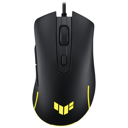 Souris de jeu avec fil de 8000 ppp TUF M3 Gen II d'ASUS - Noir