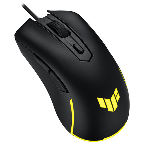 Souris de jeu avec fil de 8000 ppp TUF M3 Gen II d'ASUS - Noir