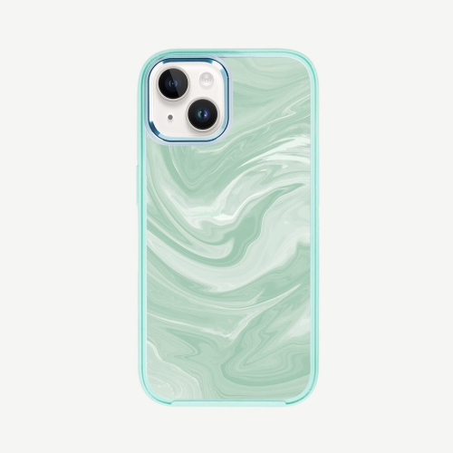 CASECO  Iphone 15 Case With Magsafe - Swirl In Green