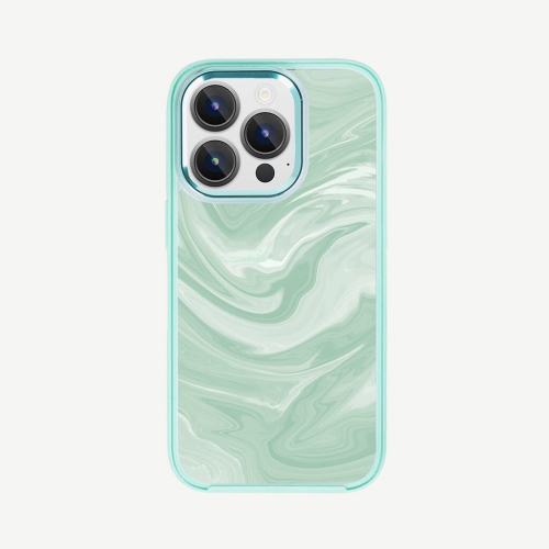 CASECO  Iphone 15 Pro Max Case With Magsafe - Swirl In Green