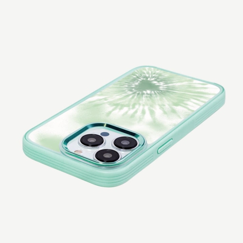 iPhone 15 Pro Max Case With MagSafe - Green Tie Dye